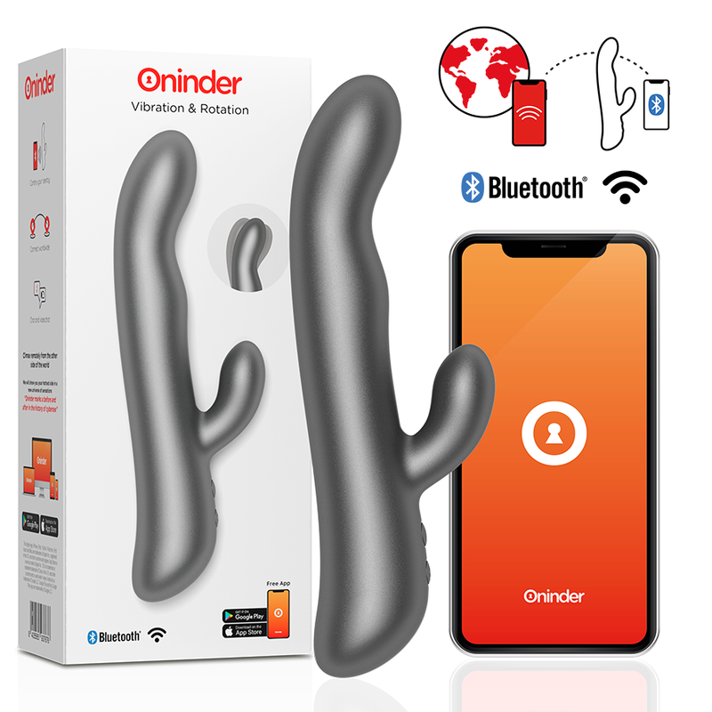 Oninder Oslo – Vibromasseur Connecté Vibration & Rotation