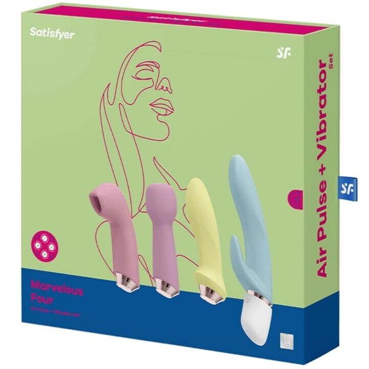 Satisfyer Marvelous Four – 4 façons de te redécouvrir